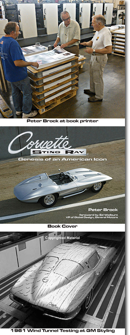 Motor Press Guild Best Book Award! Corvette Sting Ray: Genesis of an Icon - Soft & Hard cover