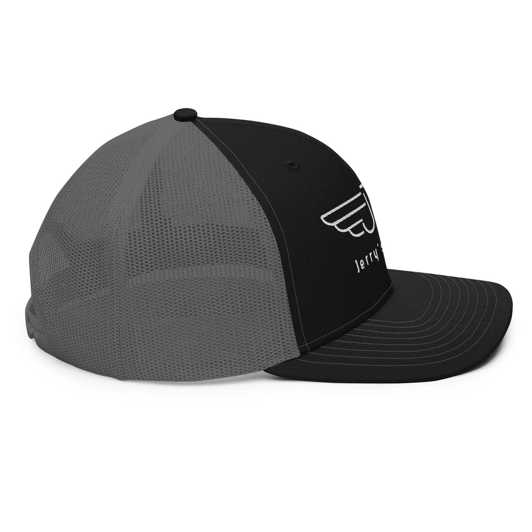Jerry’s Rides Winged Logo Snapback Trucker Hat